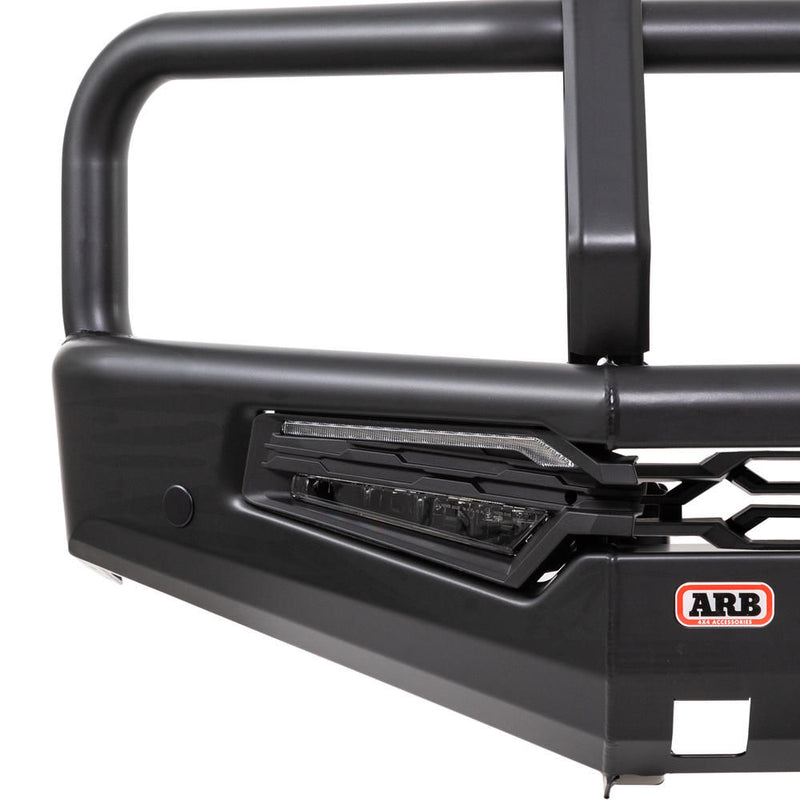 ARB Summit MkII Bull Bar with Matt Black Finish, Winch Compatible Suitable For Toyota Hilux – 3414680
