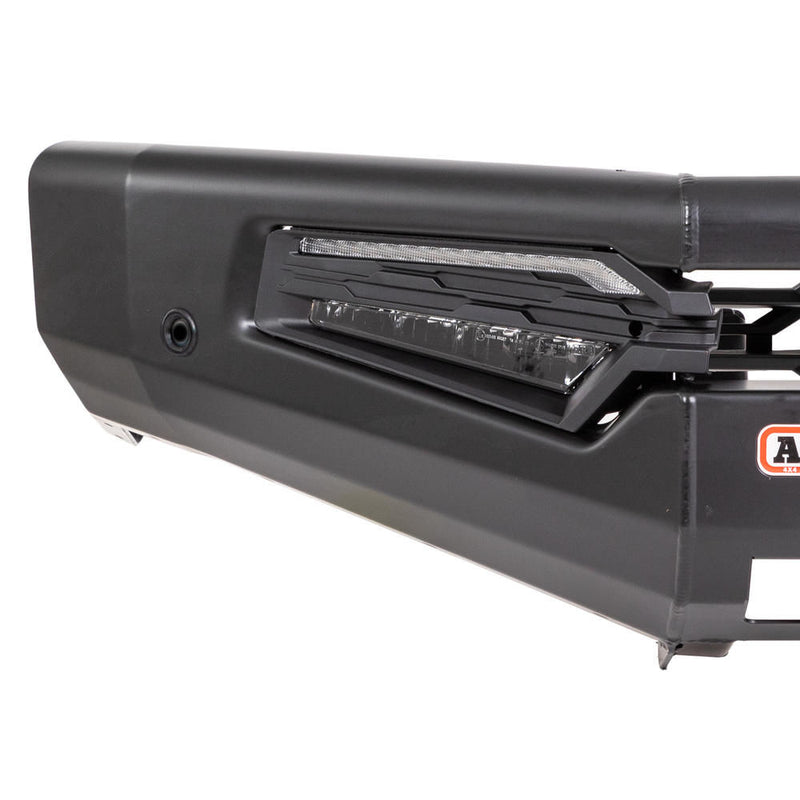 ARB Summit Sahara MkII Bull Bar with Matt Black Tube Suitable For Toyota Hilux wide body – B03136