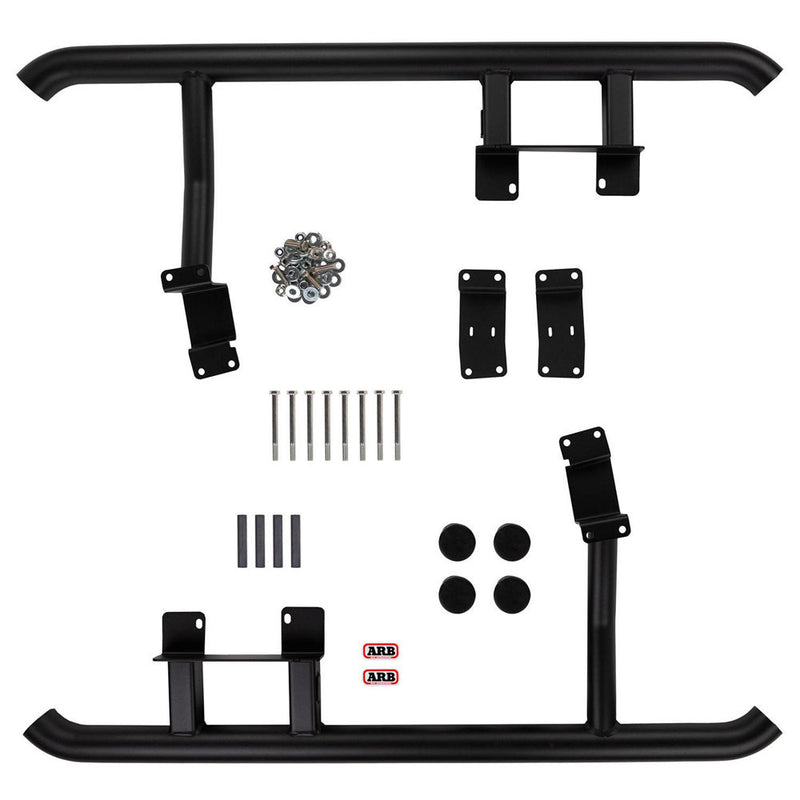 ARB Rock Sliders with Textured Black Finish Suitable For Suzuki Jimny – 4424010