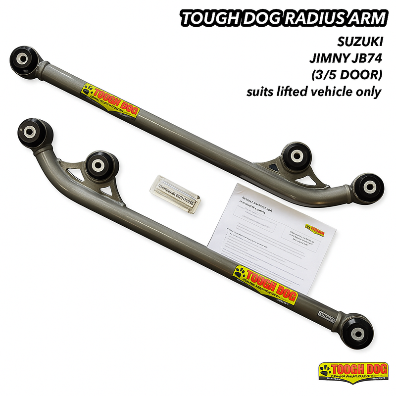 Tough Dog Radius Arms Suzuki Jimny 2023+ XL 5 Door