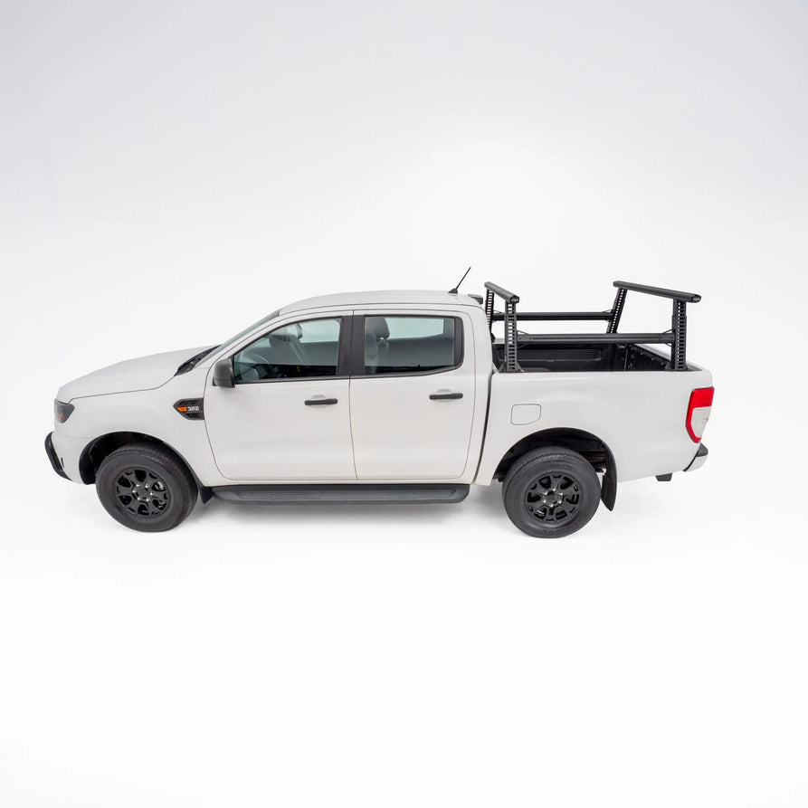 HSP Load Rack Pro Ladder Rack Suits Ford Ranger/Raptor PX Fits Dual Cab Tub – Full Set (Front & Rear Legs + Joiner Bar) 2011–2022 1220-LR2-S