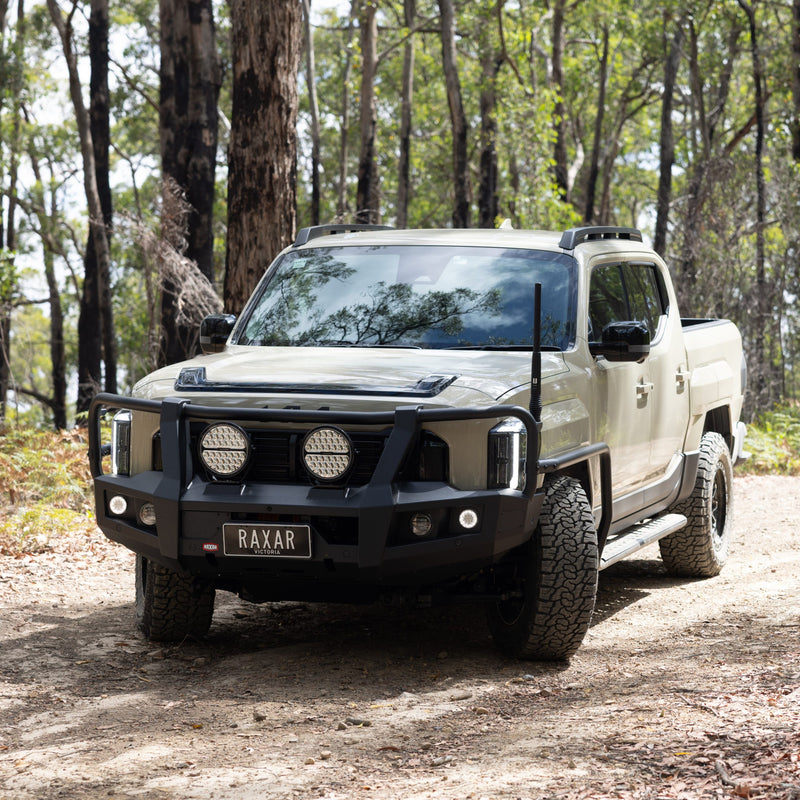 RAXAR Looped Bull Bar fitted to Kia Tasman