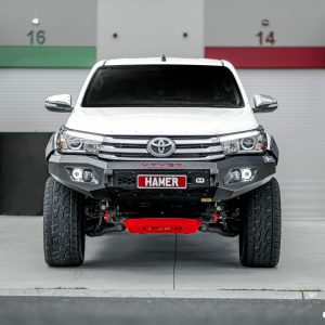 Hamer 4x4 Bull Bar King Series (incl. 3.5T Rated Recovery Points) - Not Suitable For Single Cab And Low-rider Models Suitable For Toyota Hilux Revo 2015-2018