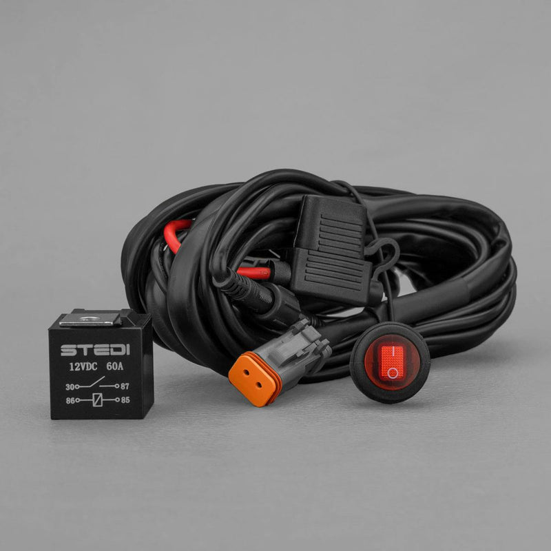 STEDI Single Connector Plug & Play Smart Harness™ – High Beam Driving Light Wiring