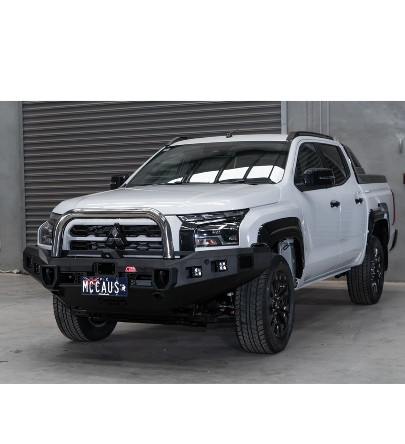 Triton MV 2024-On 078-01SQSSL Rocker Bull Bar Single Stainless Loop Package