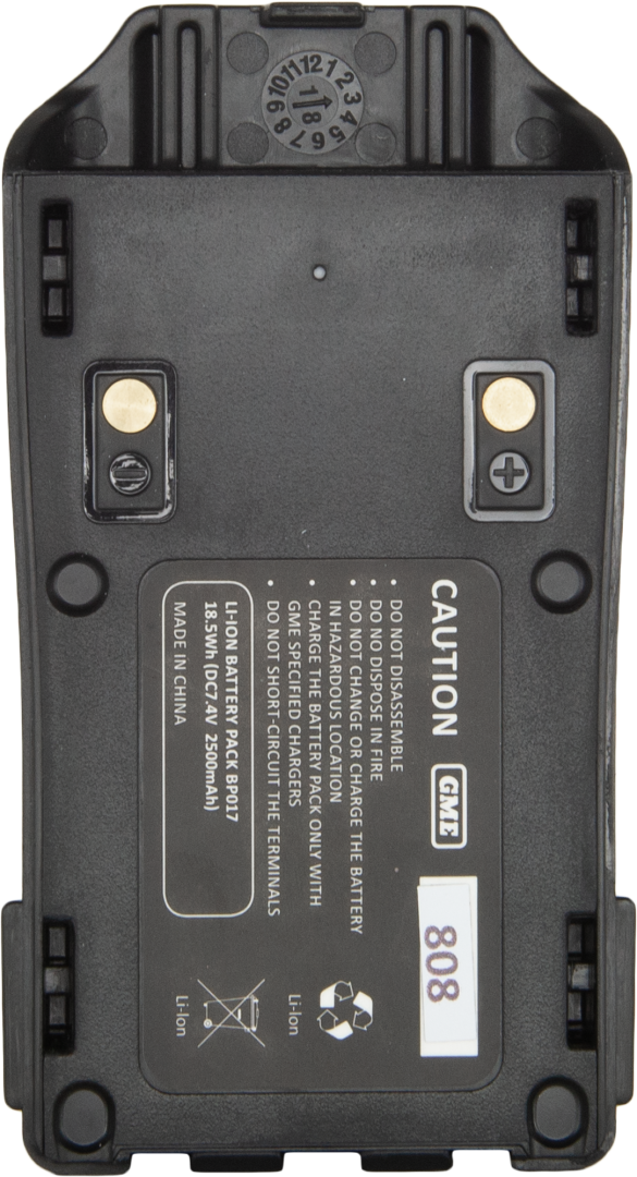 GME BP017 2000mAh IP67 Li-on Battery Pack - Suit TX6500S
