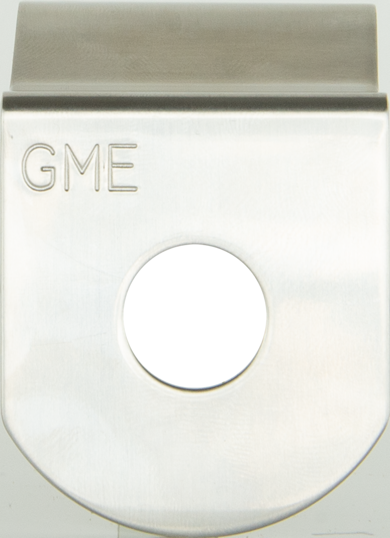 GME MB017 1.5mm Ford Falcon & Territory "L" Bracket - Driver Side - Stainless Steel