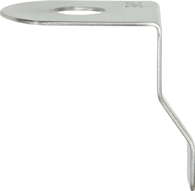 GME MB018 1.5mm Ford Falcon & Territory "L" Bracket - Passenger Side - Stainless Steel