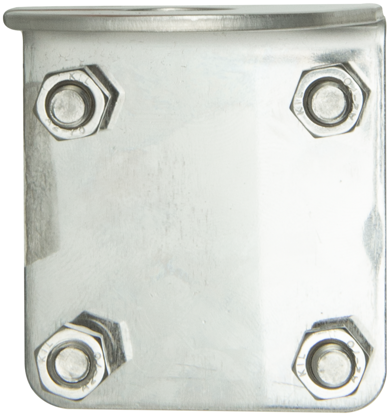 GME MB411SS 2.5mm Mirror Mount with cable slot - Stainless Steel