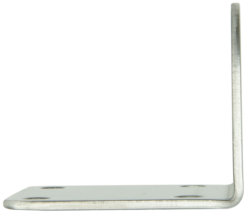 GME MB415SS 2.5mm "L" Bracket with cable slot - Stainless Steel