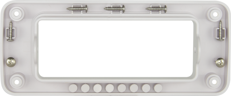 GME MK008W Flush Mount Bracket - Suit GX400 / GX700 - White