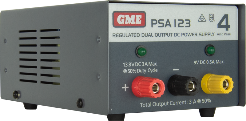 GME PSA123 Regulated Power Supply (4 Amp Peak)