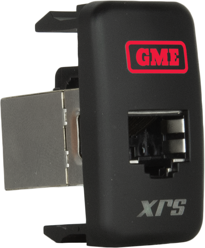 GME XRS-RJ45R2 RJ45 Pass-Through Adaptor - Type 2 (Red)