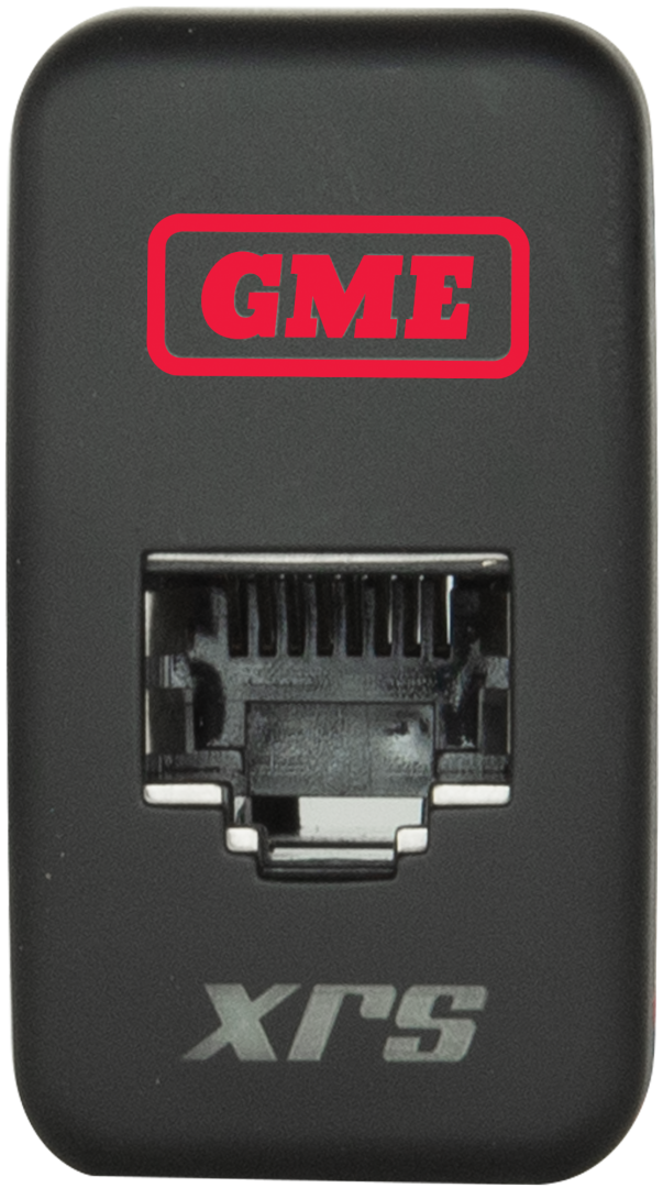 GME XRS-RJ45R2 RJ45 Pass-Through Adaptor - Type 2 (Red)