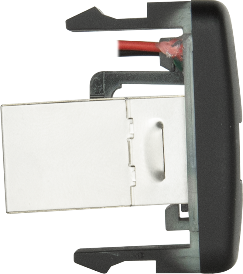 GME XRS-RJ45R2 RJ45 Pass-Through Adaptor - Type 2 (Red)