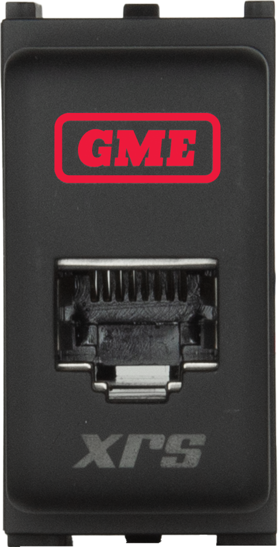 GME XRS-RJ45R3 RJ45 Pass-Through Adaptor - Type 3 (Red)