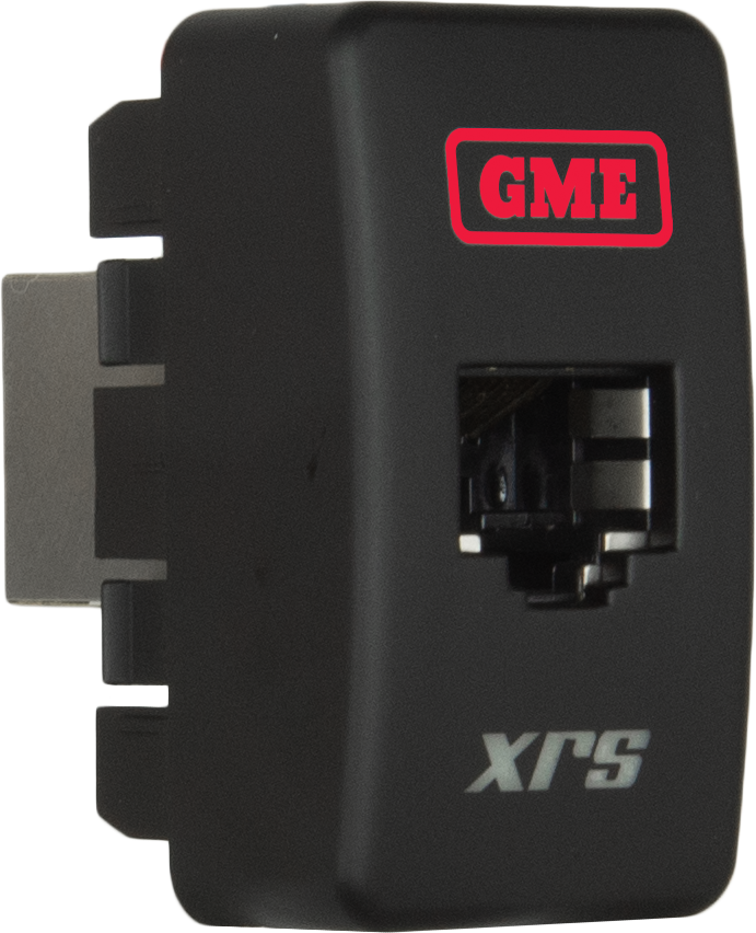 GME XRS-RJ45R4 RJ45 Pass-Through Adaptor - Type 4 (Red)