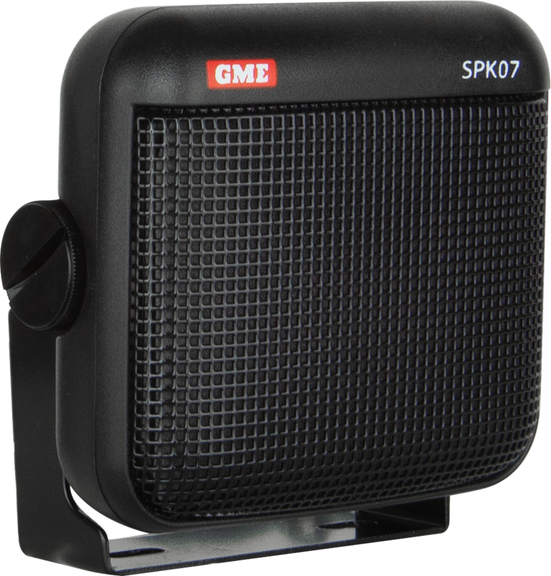 GME SPK07 8 Ohm Dust / Water Resistant Extension Speaker with Lead & Plug - Black