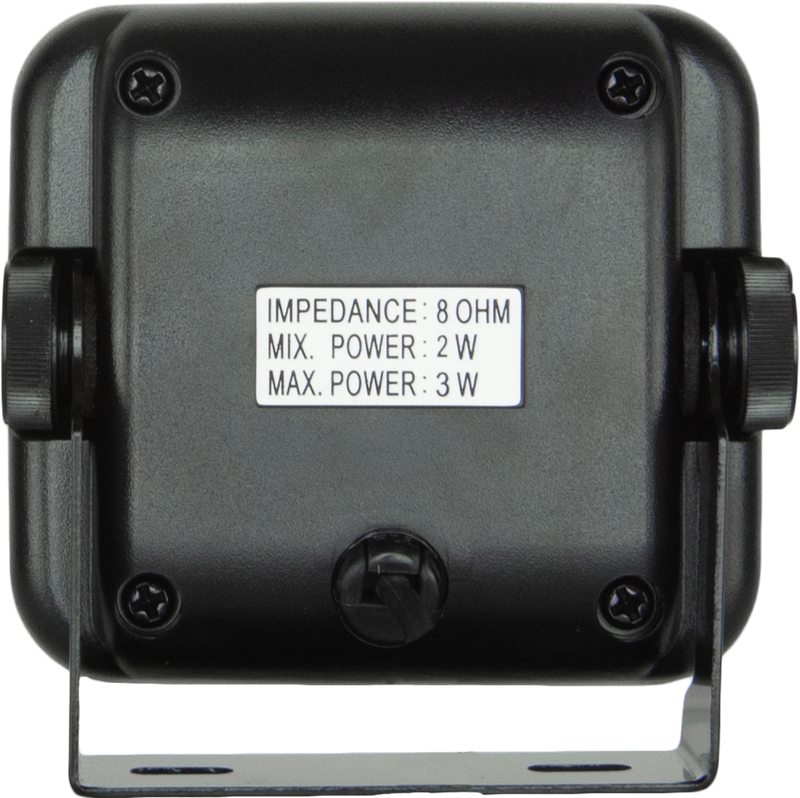 GME SPK07 8 Ohm Dust / Water Resistant Extension Speaker with Lead & Plug - Black