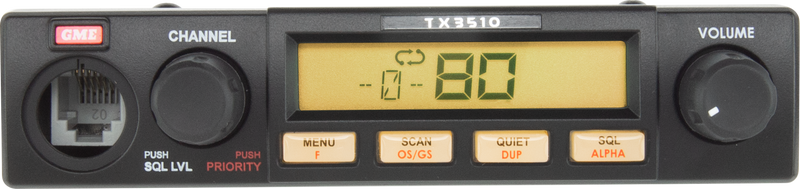 GME TX3510S 5 Watt Compact UHF CB Radio with ScanSuite™