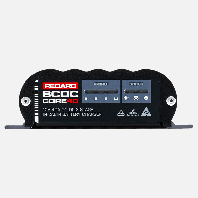 REDARC BCDC Core40 In-Cabin 12V 40A DC to DC Battery Charger