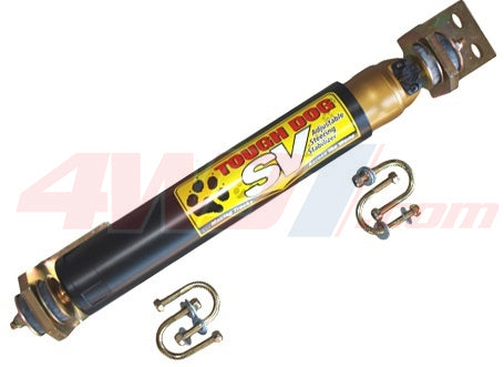 Tough Dog Adjustable 4"+ Steering Damper Nissan Patrol Coil Cab (Ute)