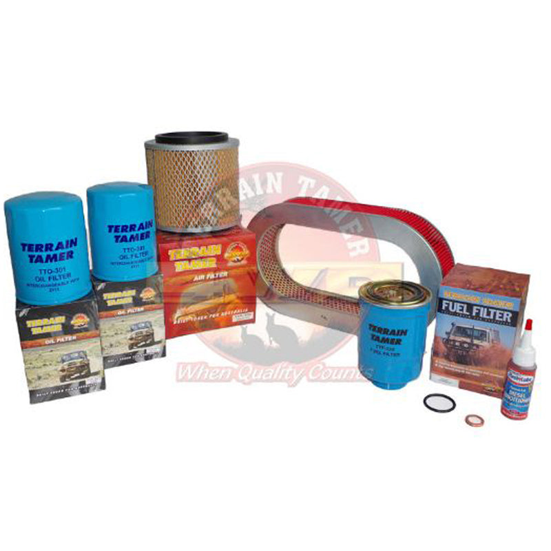 T/T FILTER KIT NISSAN PATROL GQ TD42 4.2L DIESEL 2/88-99