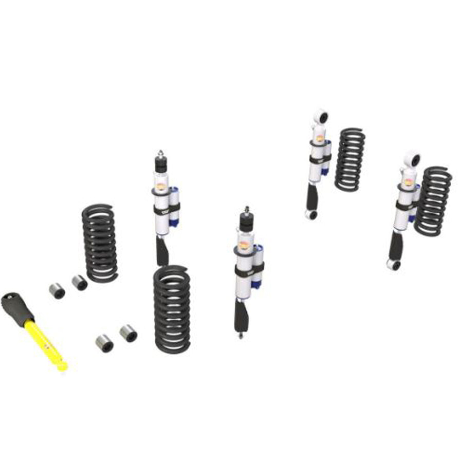 SUSP KIT LWB 3L COIL F&R INC PRO SHOCK SPRGS BUSHES STR DAMP