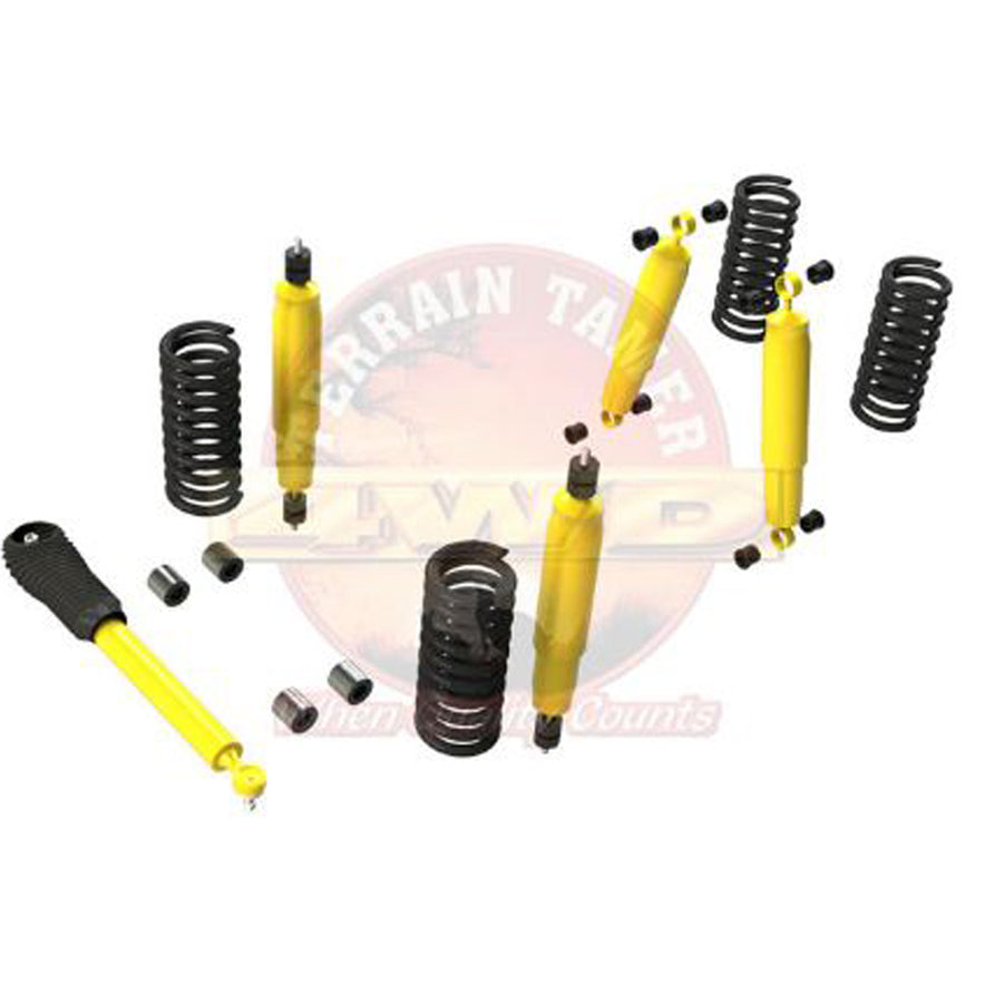 SUSP.KIT T/BACK COIL F&R INC SHOCKS SPRGS BUSHES STR DAMPER