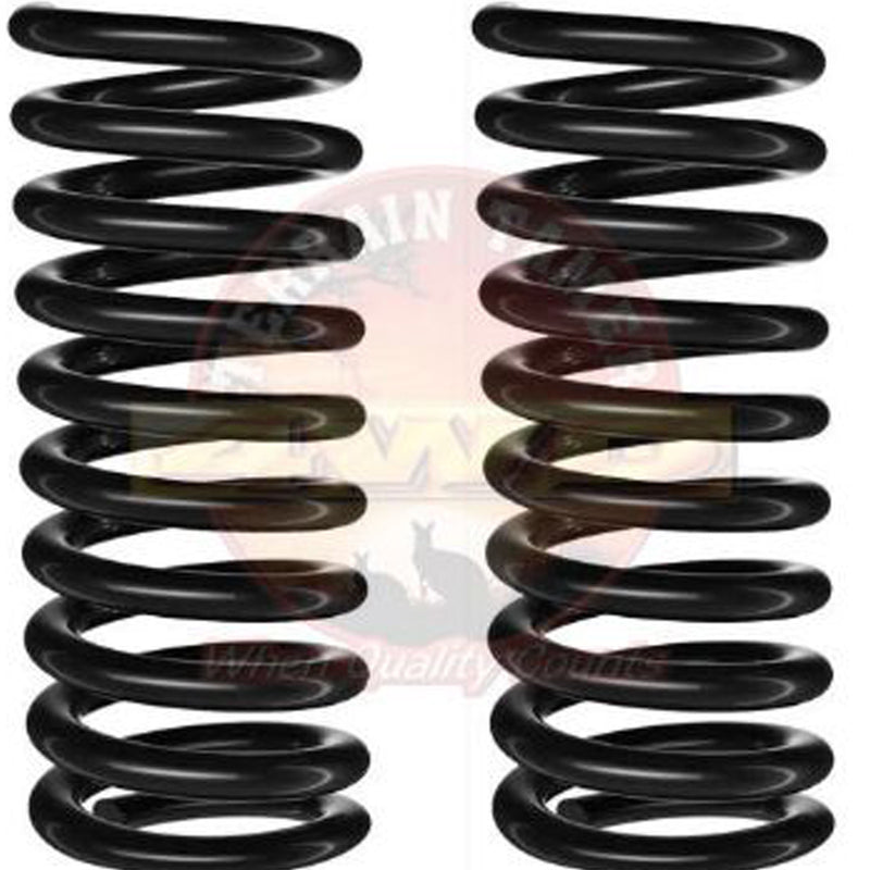 COILS FRONT RAISED 60MM TO 50KG WITH BULL BAR