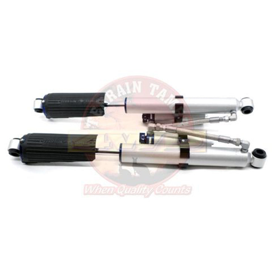 SHOCK ABSORBER REAR PAIR REMOTE RES 8 STAGE ADJUST 50MM LIFT