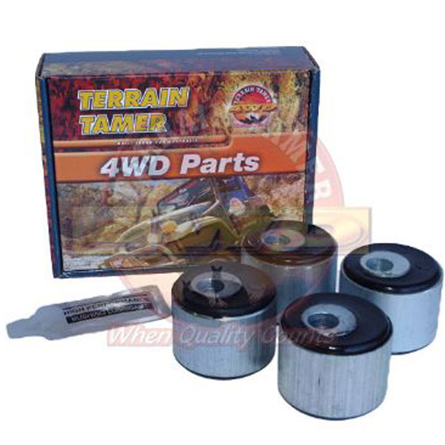 BUSH KIT CASTOR CORRECTION 3.5 DEG 50MM + RAISED SUSPENSION