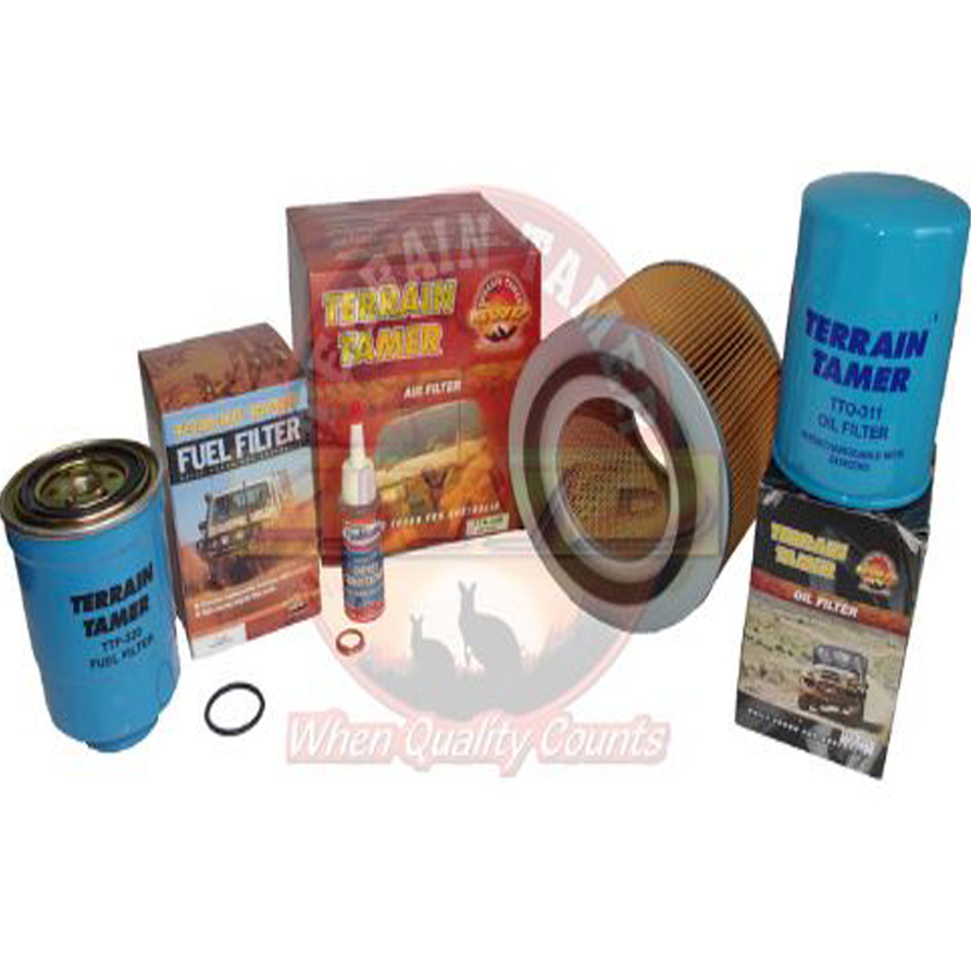 T/T FILTER KIT NISSAN PATROL GU RD28T/TI 2.8L TURBO 12/97-01