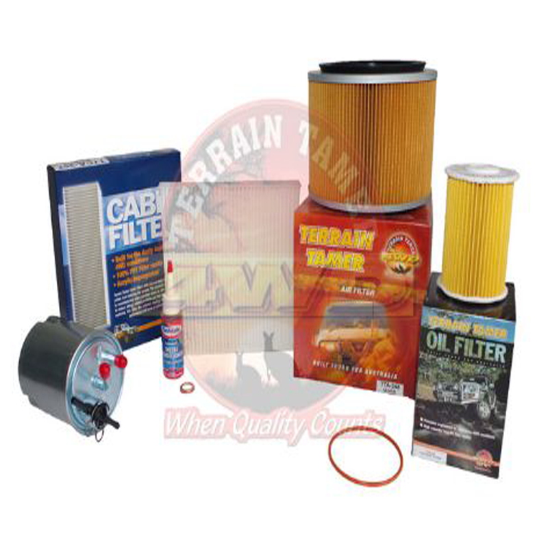 T/T FILT KIT C/RAIL GU ZD30T 3LTD WITH CANISTER FUEL FILTER