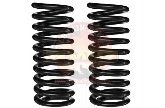 COILS FRONT RAISED 40MM TO 100KG WITH BULL BAR