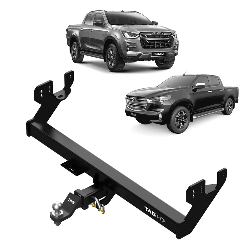 TAG Heavy Duty Towbar Suitable For Mazda BT-50 (08/2020 - on), Suitable For Isuzu D-MAX (07/2020 - on)