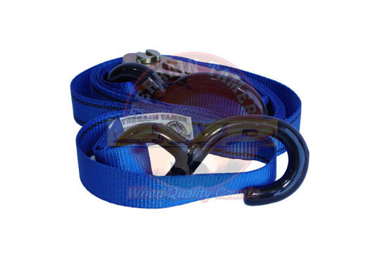 ASMSW Lockable Tie Down Strap 3M x 25MM with 3 Stainless Steel Cables Can Prevent Theft