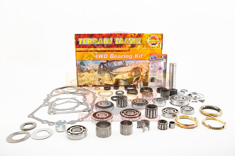 GEARBOX AND TRANSFERCOMPLETE KIT WITH SYNCHRO/KEYS/SPRINGS