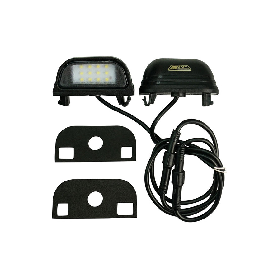 022 Clip on Led Number Plate Light with Rubber pad (Pair)- SKU MCC-8008-0103LEDNP-Clip