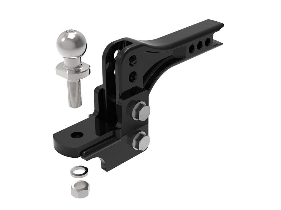 Hayman Reese Adjustable Towball Mount Kit – 114mm Drop / 89mm Rise, 3500kg Rated