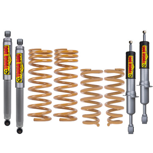 Tough Dog suspension kit for Isuzu MU-X 2013-2020 - front struts, coil springs and rear shocks