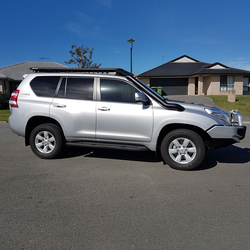Toyota Prado 150 Series 4" Mid Entry Stainless Steel Snorkel Kit
