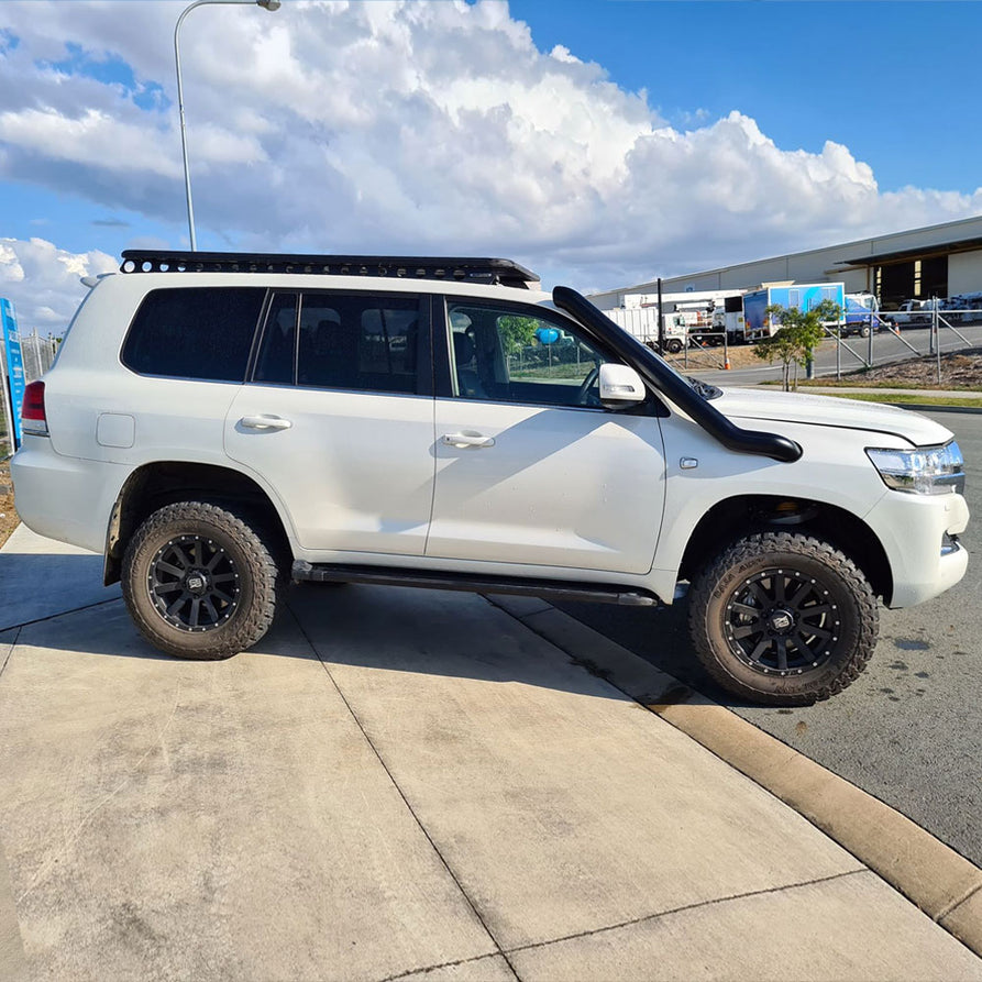 Toyota Landcruiser 200 Series 4" Stainless Steel Snorkel Kit (Mid Entry)