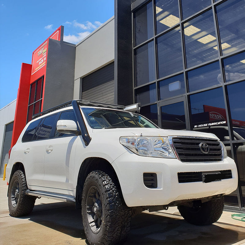 Toyota Landcruiser 200 Series 4" Stainless Steel Snorkel Kit (Short Entry)