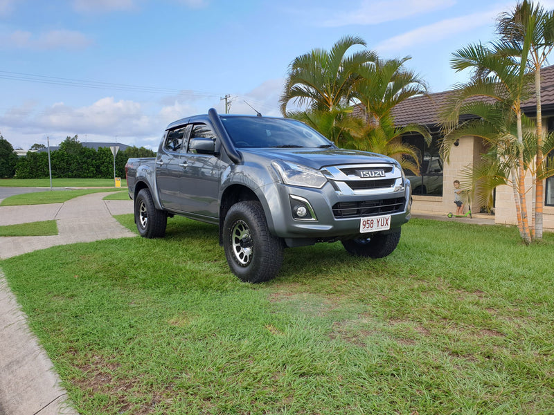 Isuzu DMAX/MUX 2012-2020 4" Stainless Steel Snorkel Kit (SHORT)