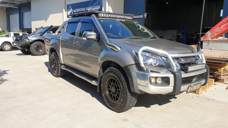 Isuzu DMAX/MUX 2012-2020 4" Stainless Steel Snorkel Kit (LONG)