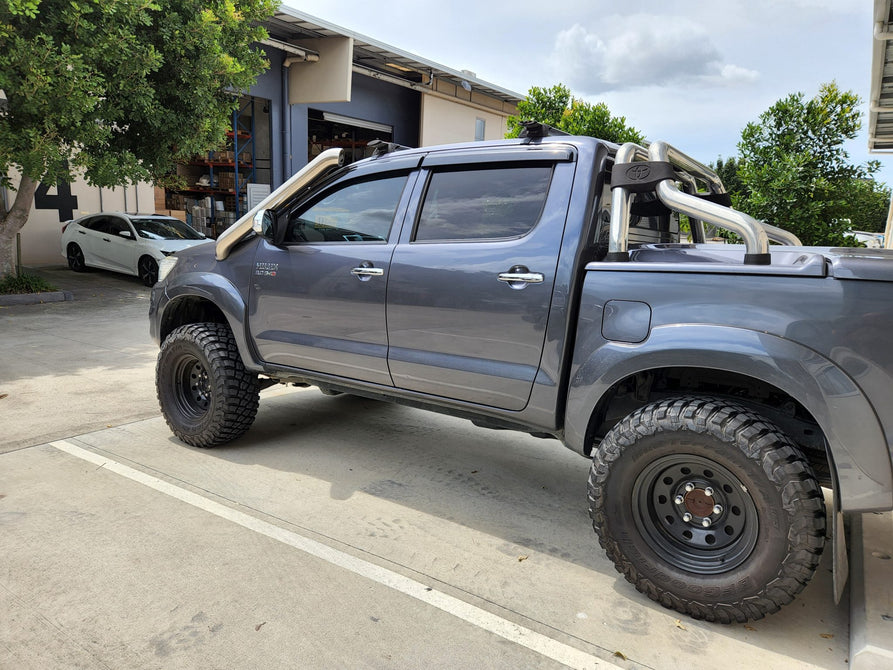 Toyota Hilux N70 1KD (Short) 4" Stainless Steel Snorkel Kit
