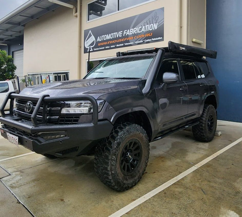 Toyota Landcruiser 300 Series 5" Stainless Steel Snorkel Kit (Short Entry)