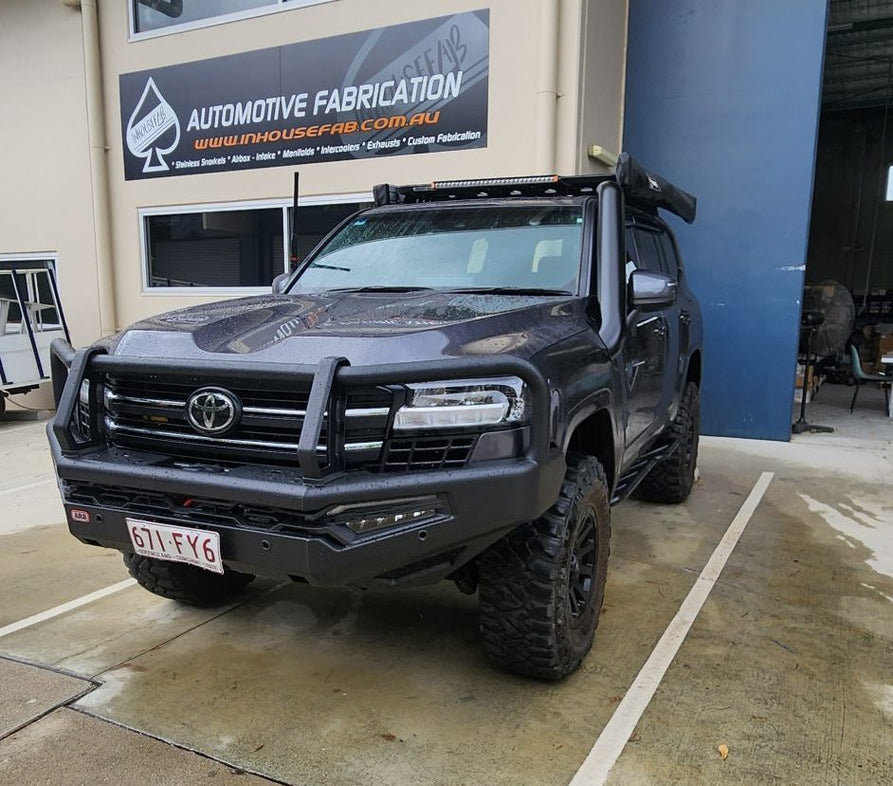 Toyota Landcruiser 300 Series 5" Stainless Steel Snorkel Kit (Short Entry)