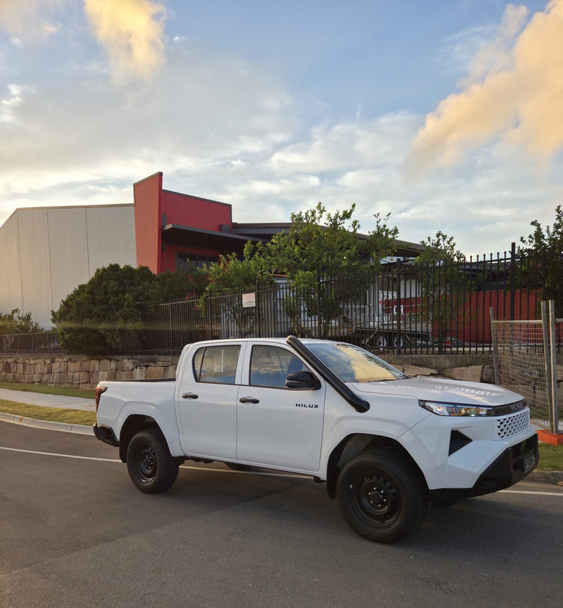 Toyota Hilux N90 Dual 4" Stainless Steel Snorkel Kit (Short)